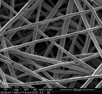 Ultra Fine Vacuum Sintering Titanium Fiber Felt with Uniform Pore Size Distribution and Good Water Permeability