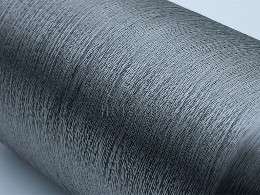 Grey Ultra-Fine Metal Fiber Composite Wire with 1-100um Diameter Optimal Electrical Conductivity and High Elasticity