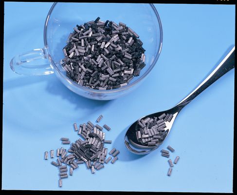 Stainless Steel Conductive Masterbatch , 2.5mm Length Conductive Plastic Agglomerates