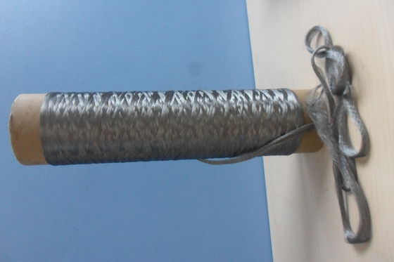 Rust Resistant Stainless Steel Fiber , 6um Diameter Twist Clothing Sew Thread